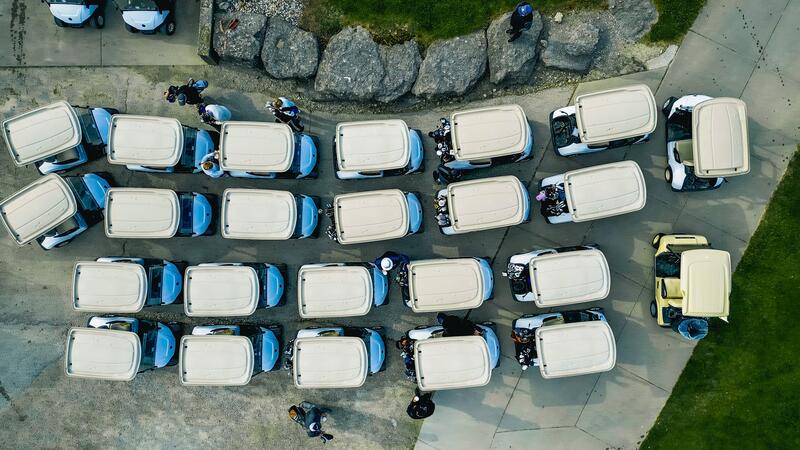 Golf outing event photo