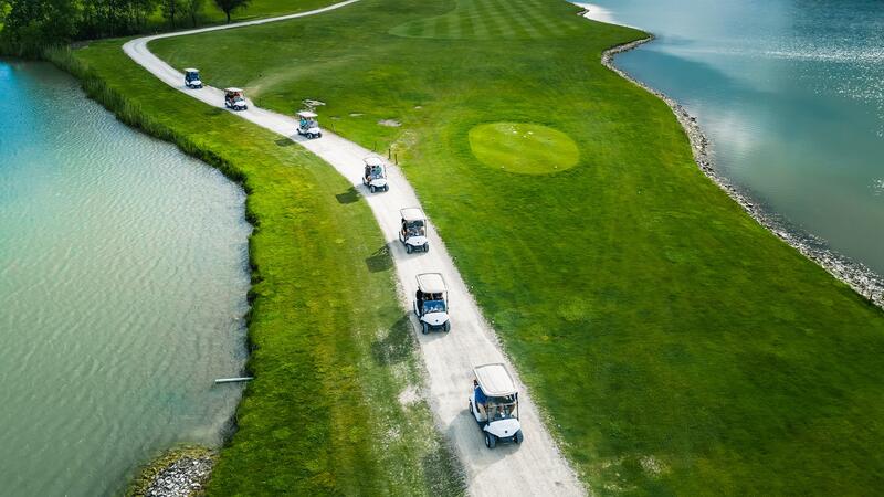 Golf outing event photo